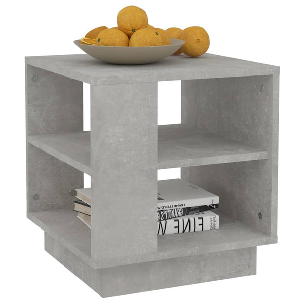 Betongrauer Couchtisch 40x40 cm