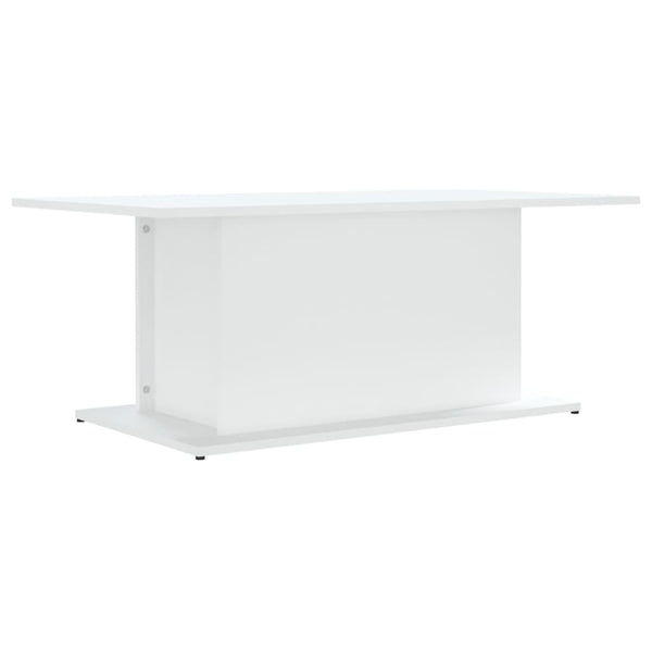 Weißer Couchtisch 102 cm