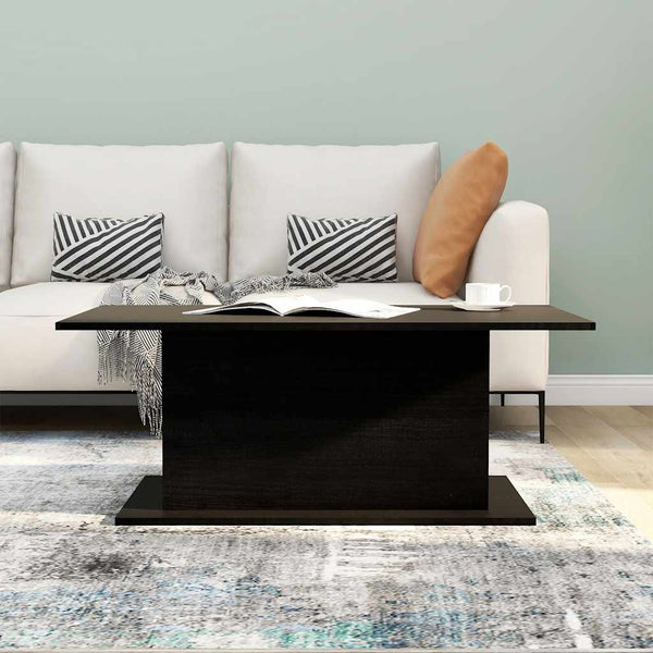 Schwarzer Couchtisch 102x55,5 cm