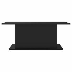 Schwarzer Couchtisch 102x55,5 cm