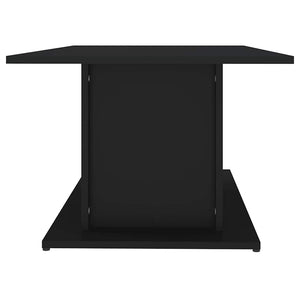 Schwarzer Couchtisch 102x55,5 cm