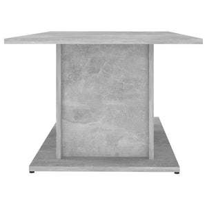 Betongrauer Couchtisch 102x55,5 cm