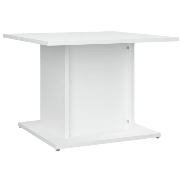 Weißer Couchtisch 55,5 cm