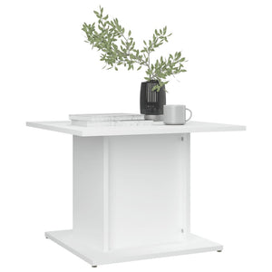 Weißer Couchtisch 55,5 cm