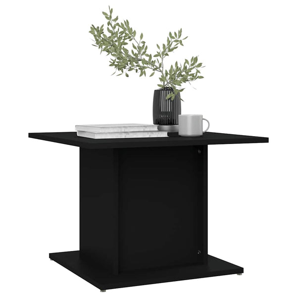 Schwarzer Couchtisch 55,5x55,5 cm