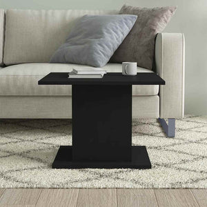 Schwarzer Couchtisch 55,5x55,5 cm