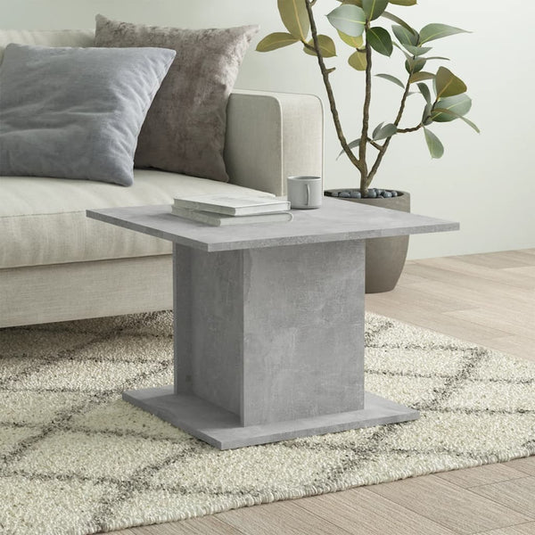Betongrau Couchtisch 55,5x55,5 cm