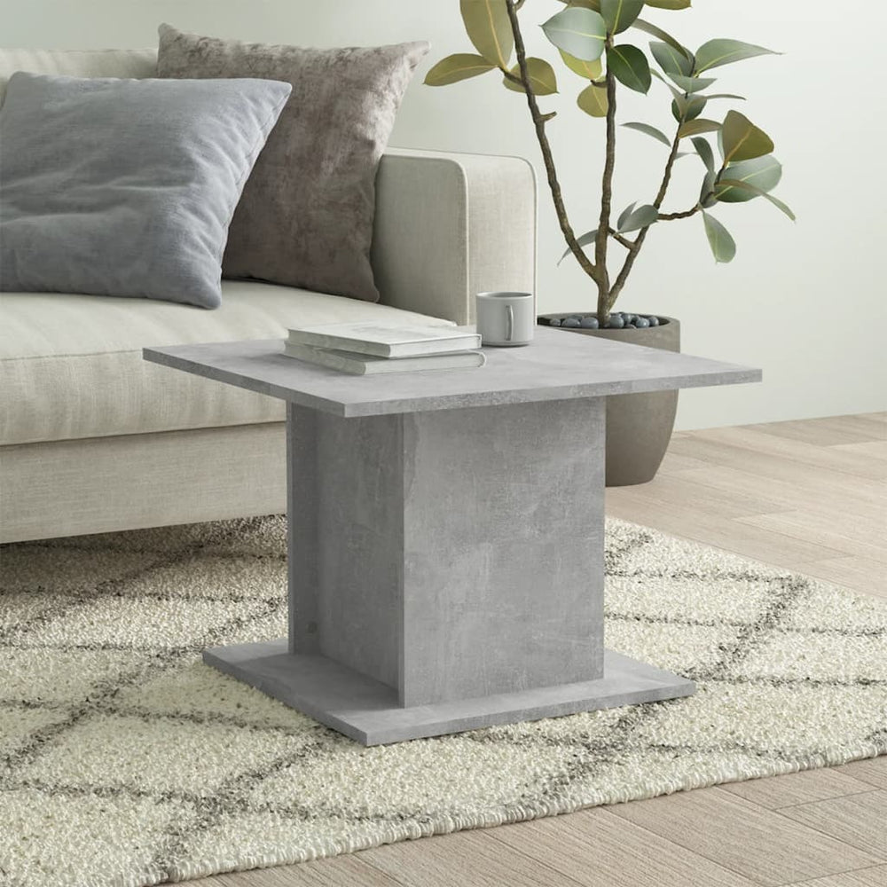 Betongrau Couchtisch 55,5x55,5 cm