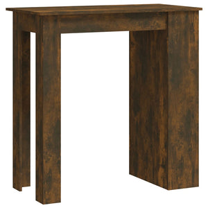 Bartisch mit Regal Räuchereiche