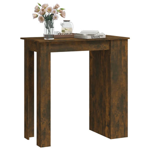 Bartisch mit Regal Räuchereiche