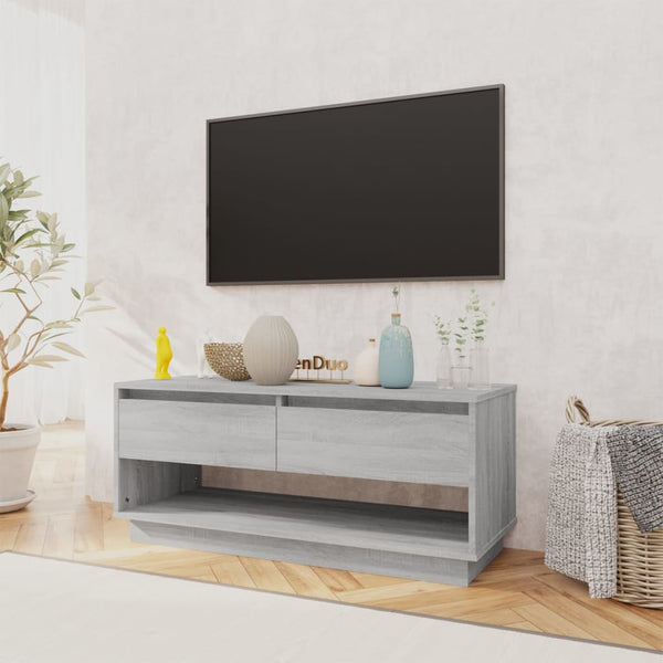 TV-Schrank Grau Sonoma 102 cm