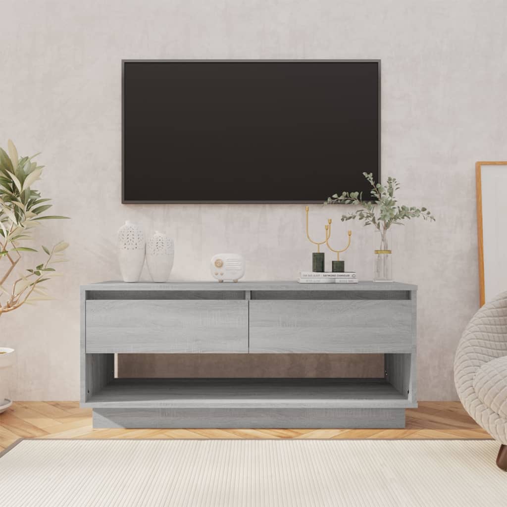 TV-Schrank Grau Sonoma 102 cm