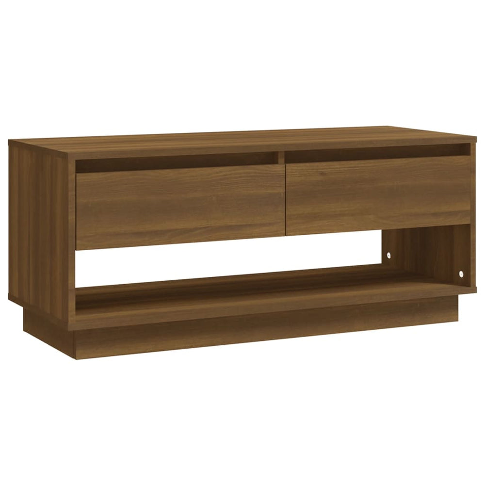 TV-Schrank Eiche Braun 102 cm