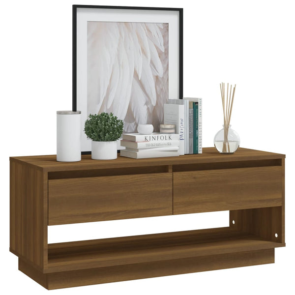 TV-Schrank Eiche Braun 102 cm