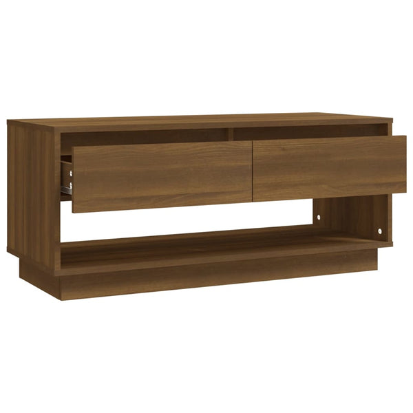 TV-Schrank Eiche Braun 102 cm