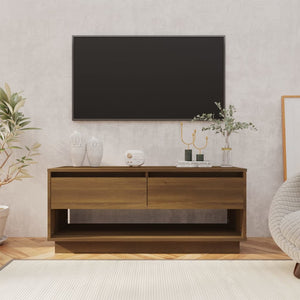 TV-Schrank Eiche Braun 102 cm