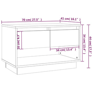 TV-Schrank Grau Sonoma 70 cm