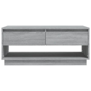 Grauer Couchtisch Sonoma, 102,5 cm