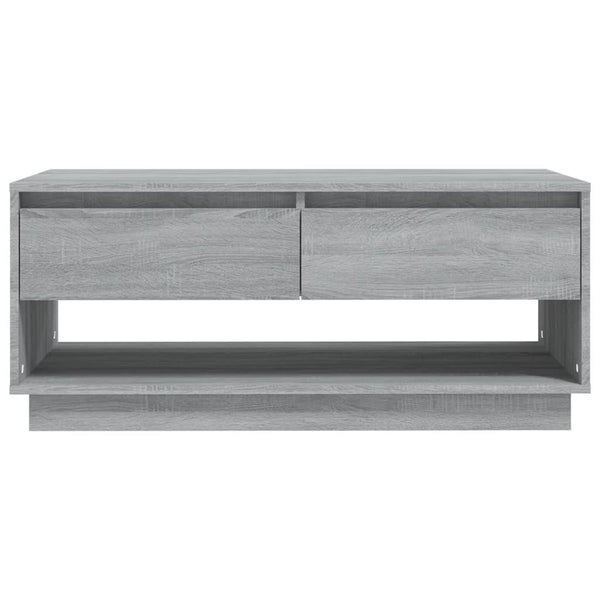 Grauer Couchtisch Sonoma, 102,5 cm