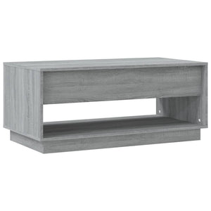 Grauer Couchtisch Sonoma, 102,5 cm