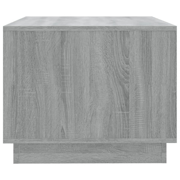 Grauer Couchtisch Sonoma, 102,5 cm