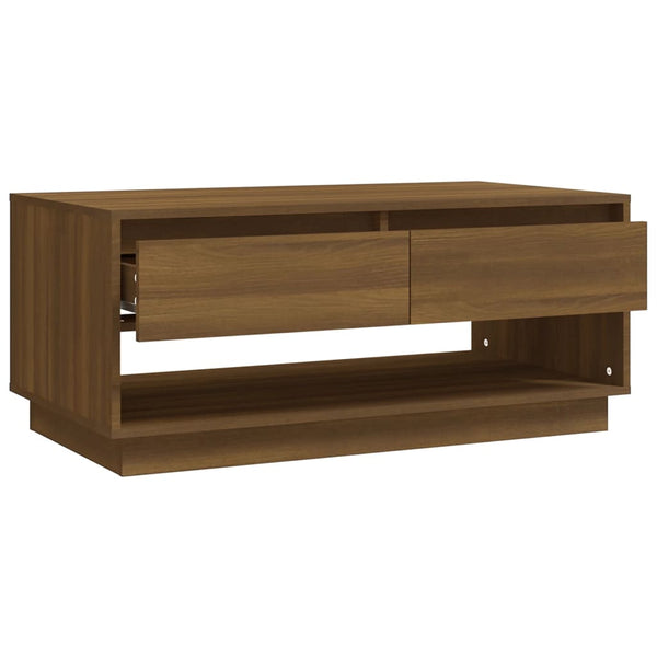 Couchtisch Braun Eichenoptik