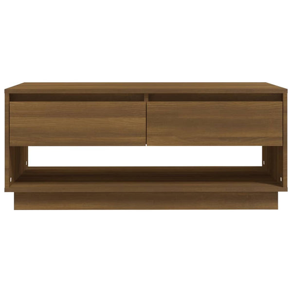 Couchtisch Braun Eichenoptik