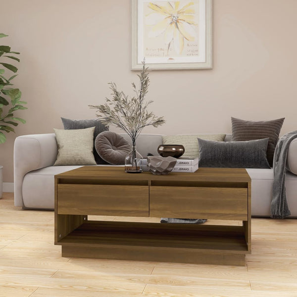 Couchtisch Braun Eichenoptik
