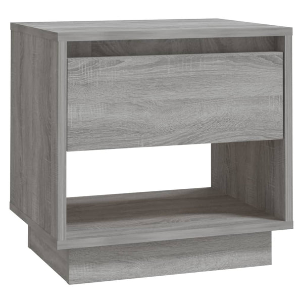 Nachttische Grau Sonoma 2er-Set