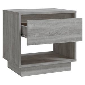 Nachttische Grau Sonoma 2er-Set