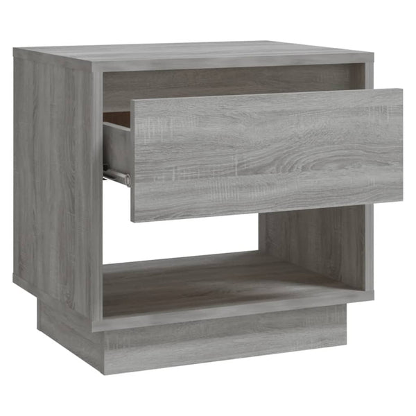 Nachttische Grau Sonoma 2er-Set