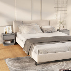 Nachttische Grau Sonoma 2er-Set