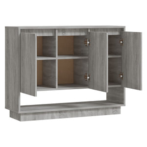 Graues Sideboard Sonoma, 97 cm