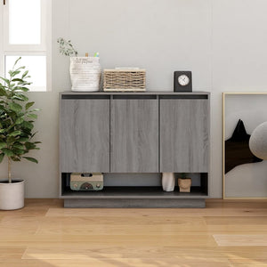 Graues Sideboard Sonoma, 97 cm