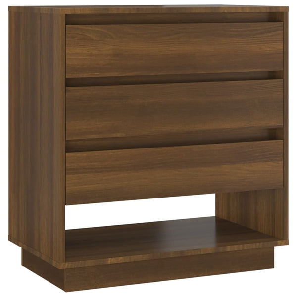 vidaXL Sideboard Brown Oak Look 70x41x75 cm Engineered Wood