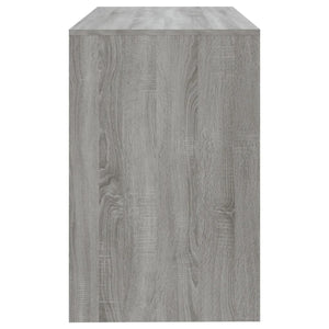 Schreibtisch Grau Sonoma 101 cm mit Schubladen