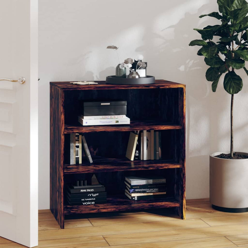 vidaXL Sideboard Smoked Oak 70x40.5x75 cm Engineered Wood