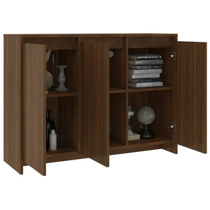 Sideboard Braun Eichenoptik 102 cm