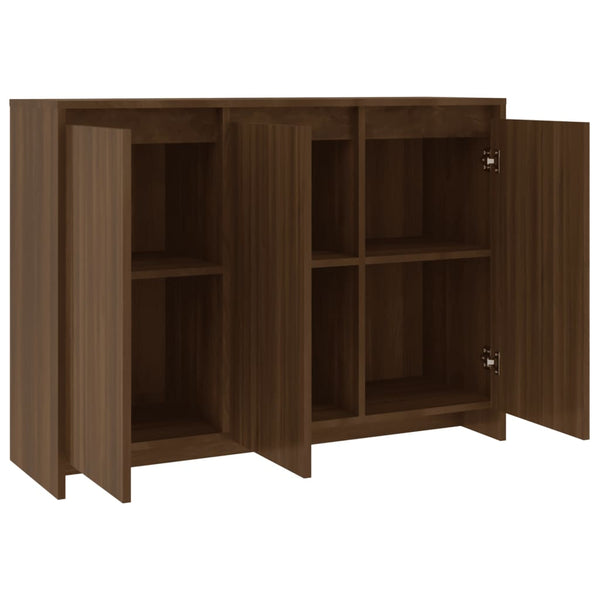 Sideboard Braun Eichenoptik 102 cm