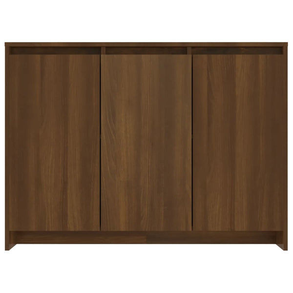 Sideboard Braun Eichenoptik 102 cm
