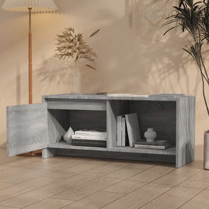 TV-Schrank Grau Sonoma 90 cm