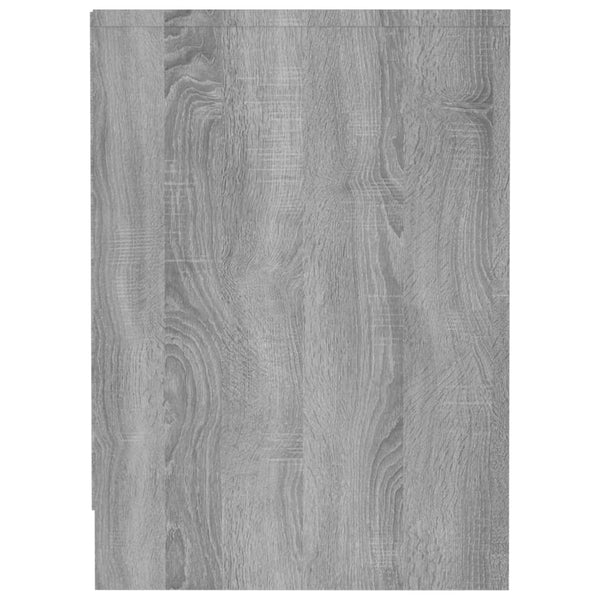 Meuble TV vidaXL gris Sonoma 102x37,5x52,5 cm bois d'ingénierie