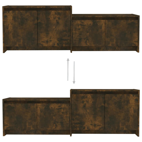 TV-Schrank Räuchereiche 146,5 cm