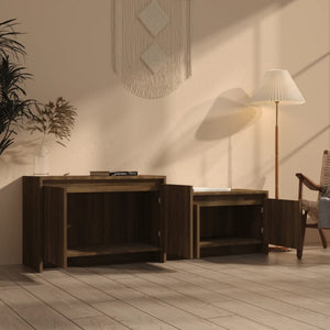 TV-Schrank Braun Eichen-Optik, 146,5 cm