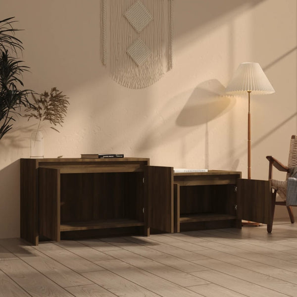 TV-Schrank Braun Eichen-Optik, 146,5 cm