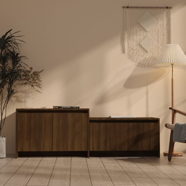 TV-Schrank Braun Eichen-Optik, 146,5 cm