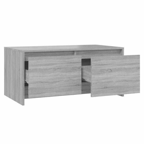 Couchtisch Grau Sonoma 90x50 cm