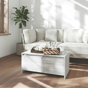 Couchtisch Grau Sonoma 90x50 cm