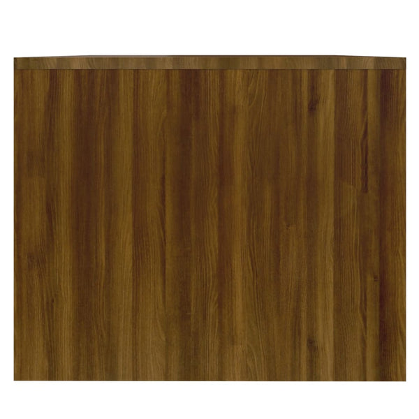 Couchtisch Braun Eichenoptik 90x50 cm