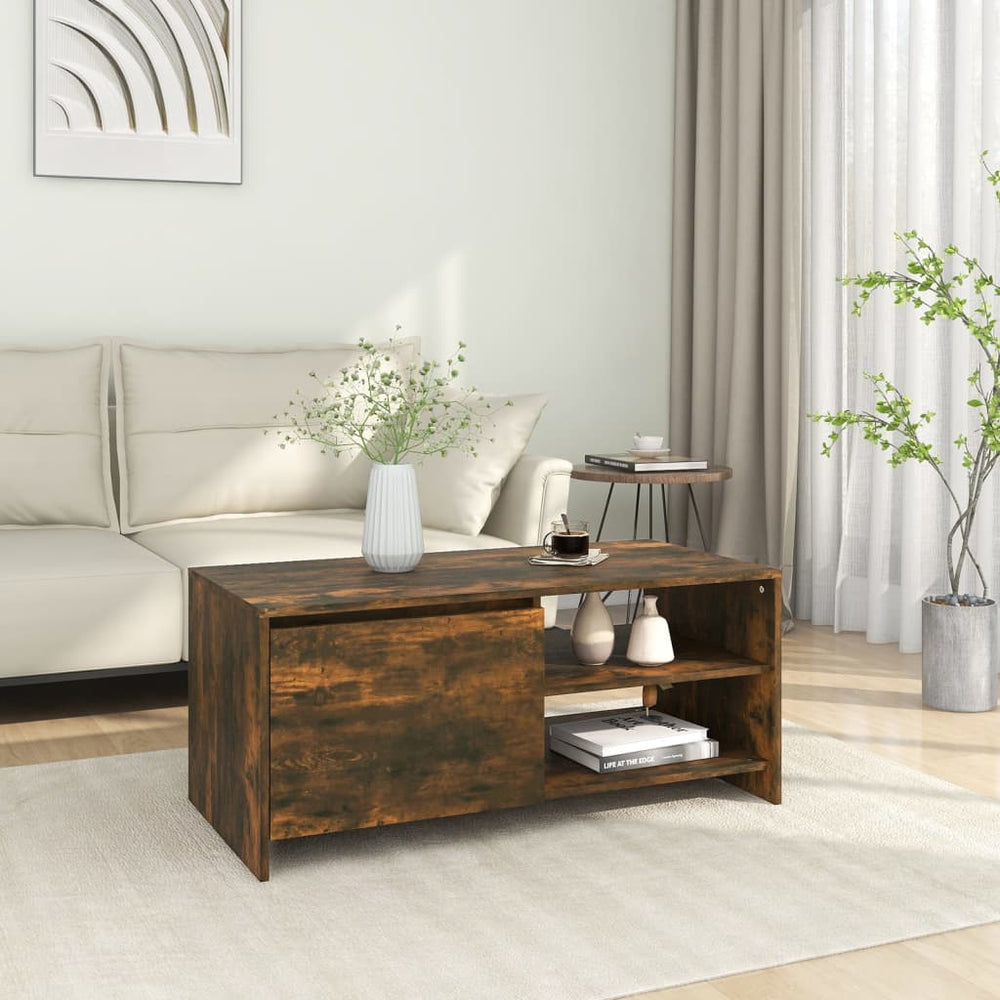 Couchtisch Räuchereiche 102x50 cm